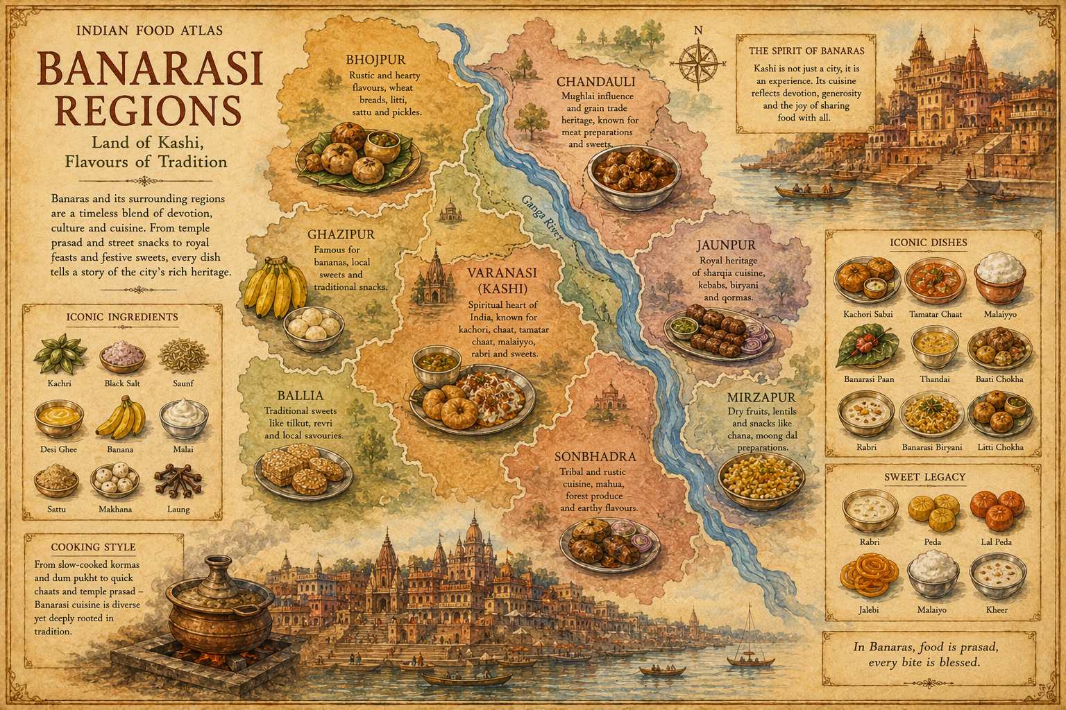 Banarasi Cuisine location map