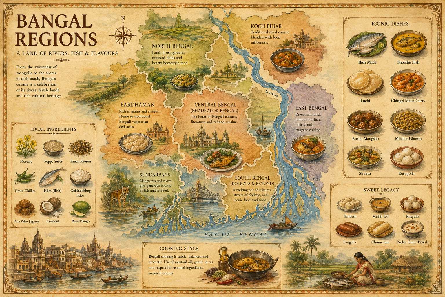 Bangal Cuisine location map
