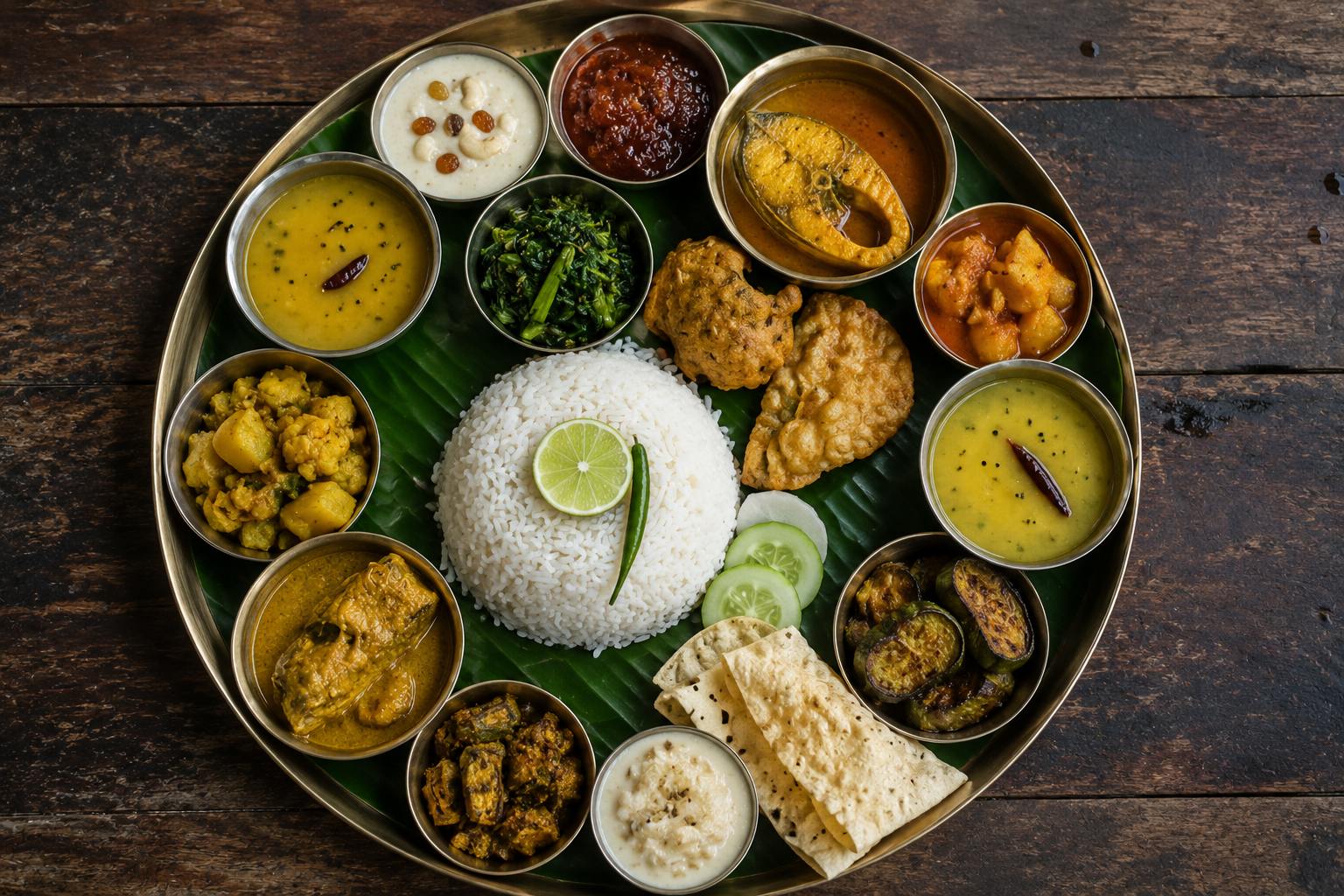Bengal Food Guide thali