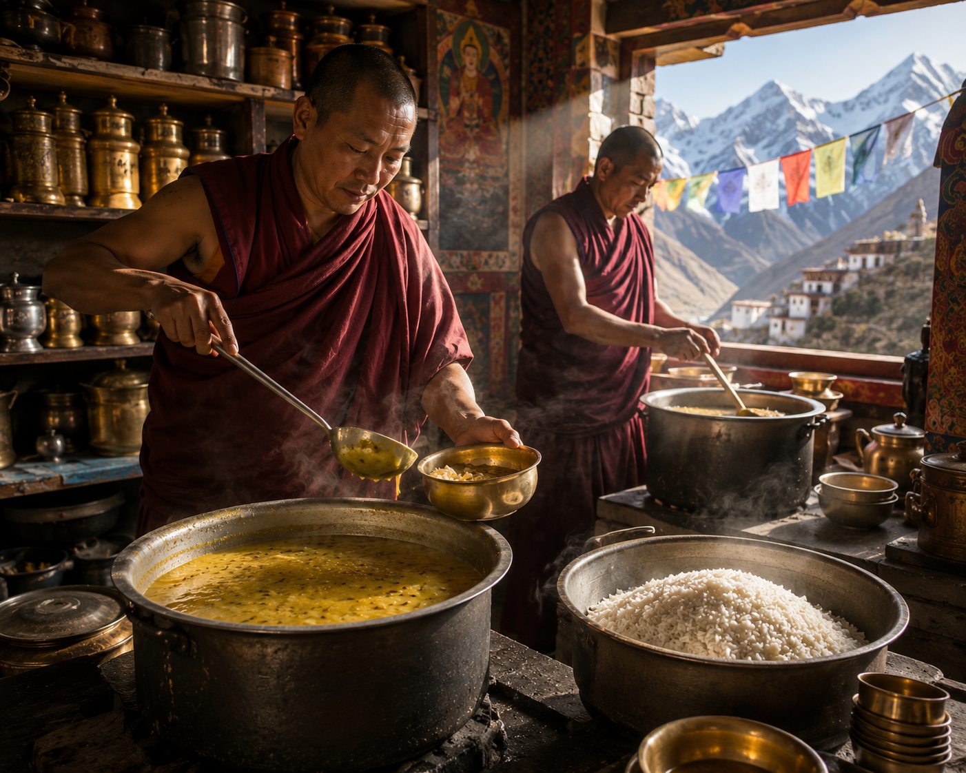 Buddhist food heritage in India
