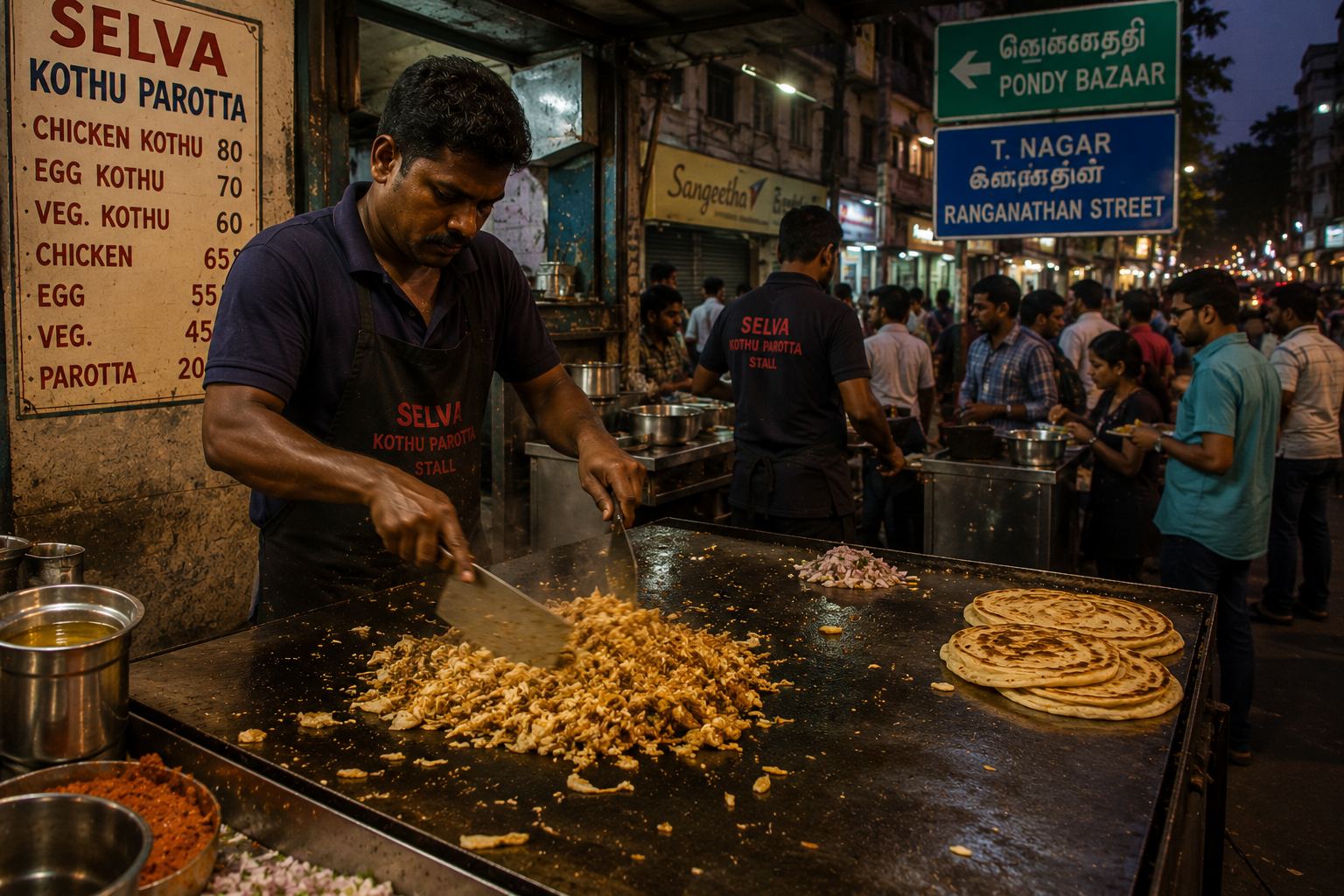 Chennai Food Guide street food