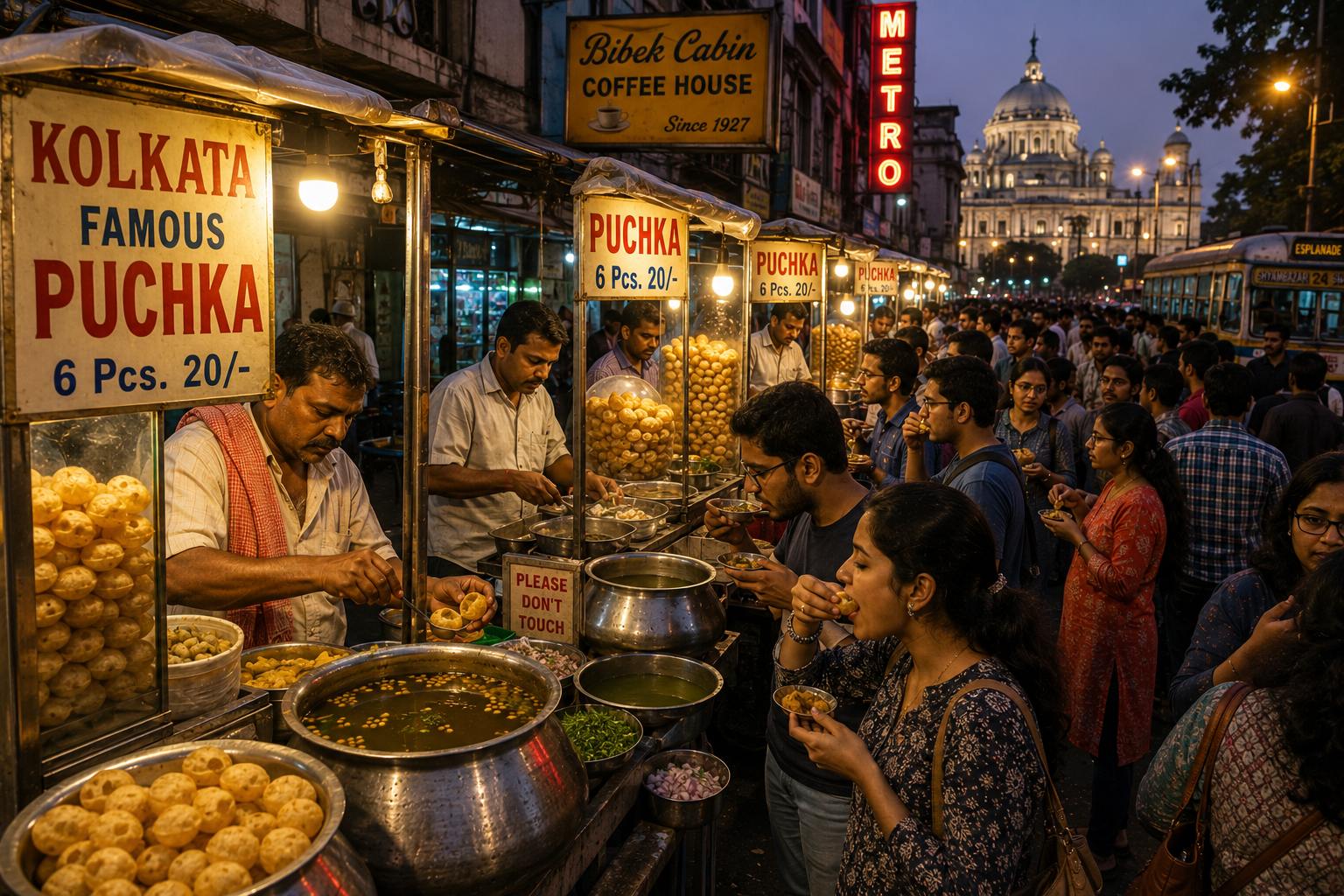 Kolkata Food Guide street food