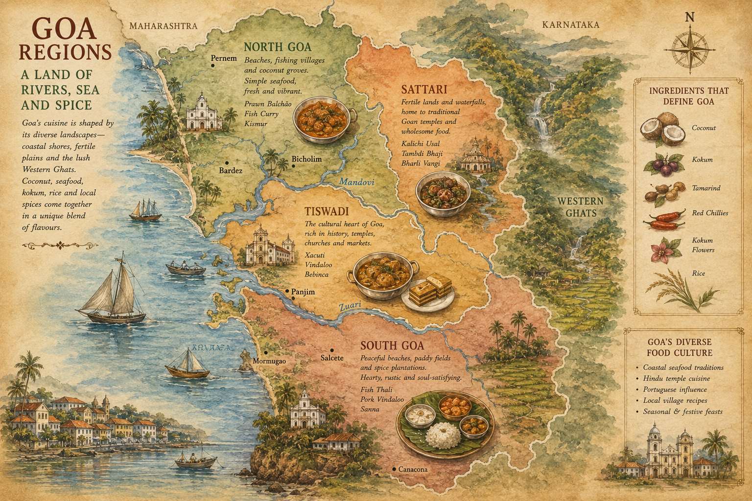 Goa regions