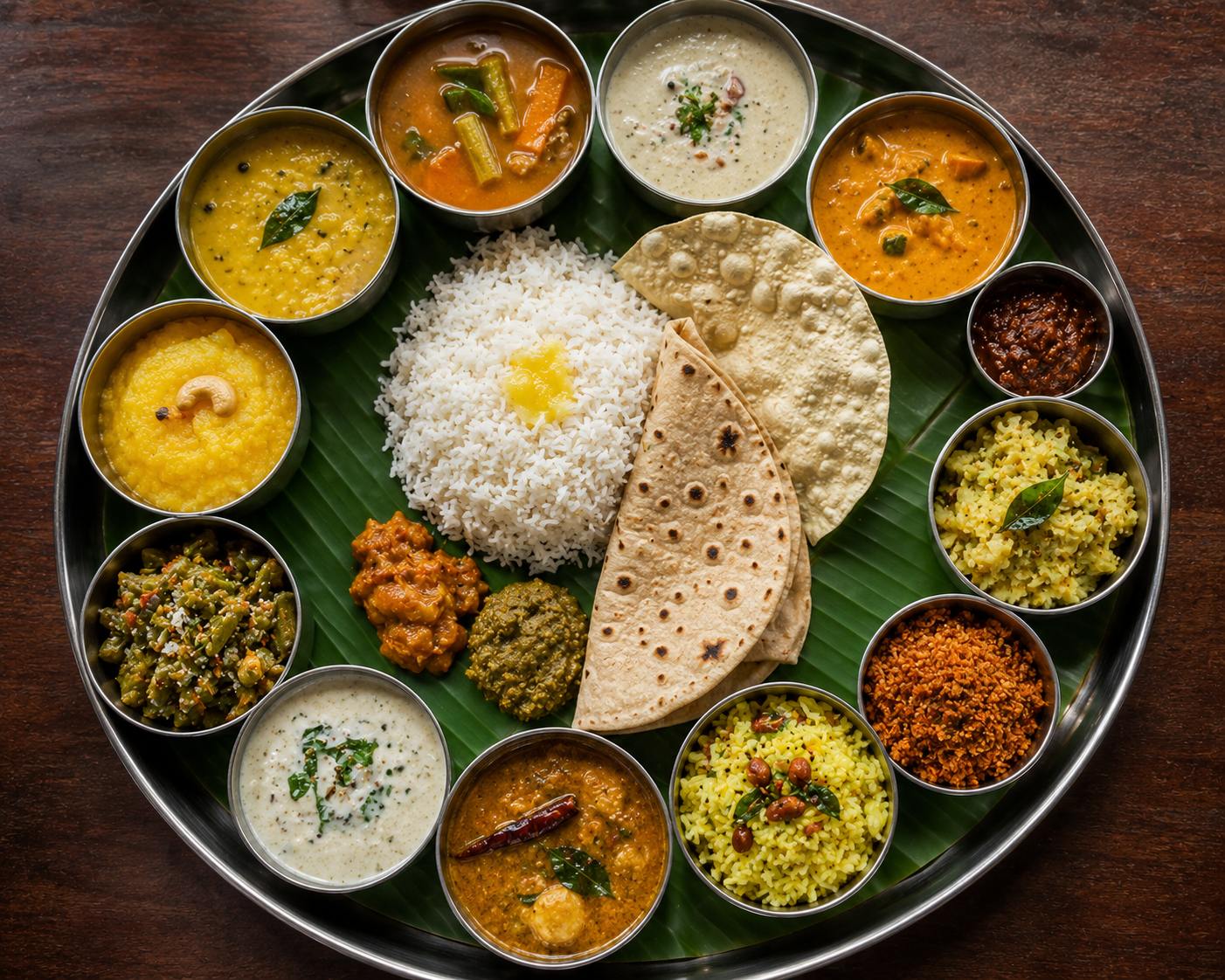Karnataka Food Guide thali