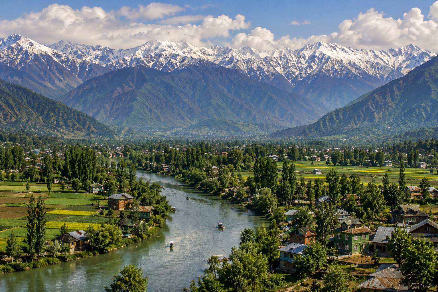 Kashmir Food Guide landscape