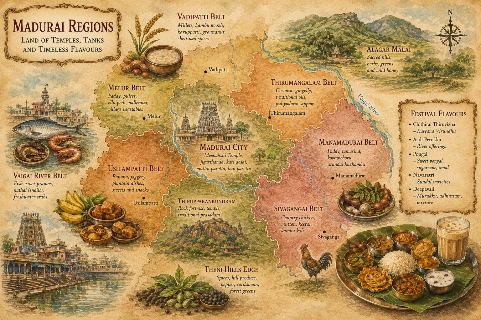 Madurai location map