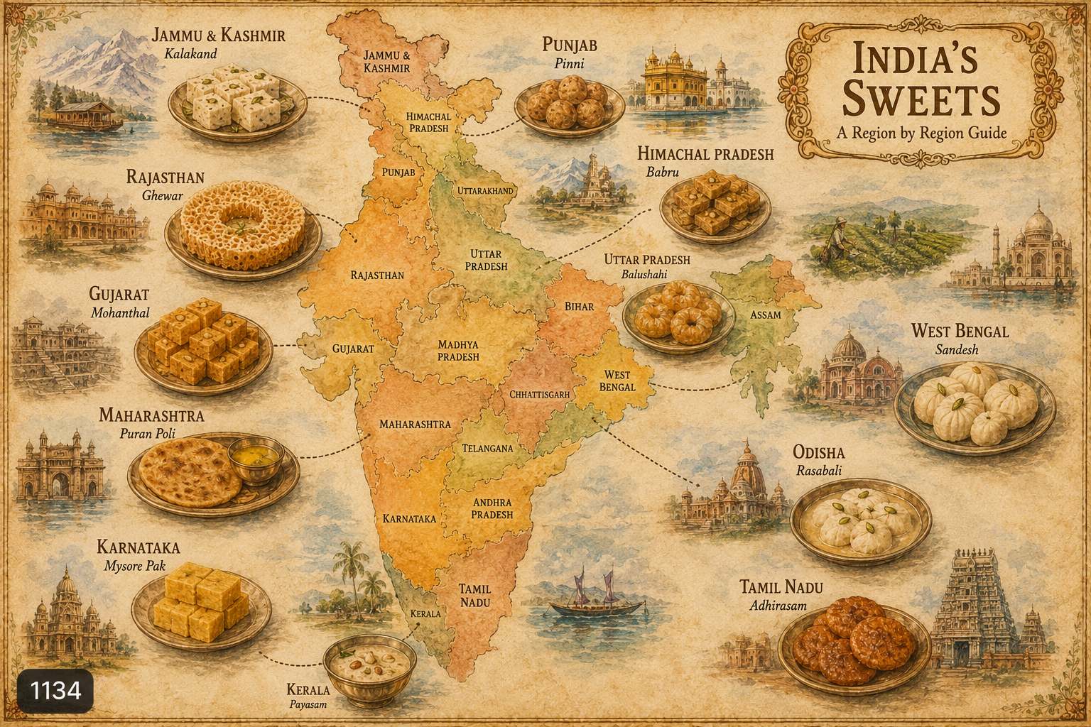Regional sweet traditions across India