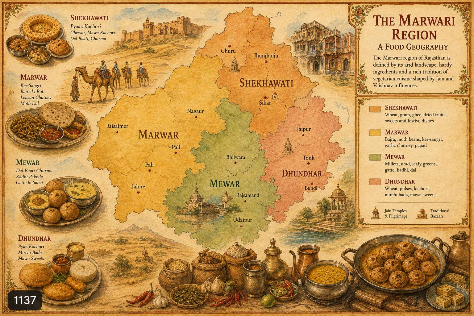 Marwari Cuisine location map
