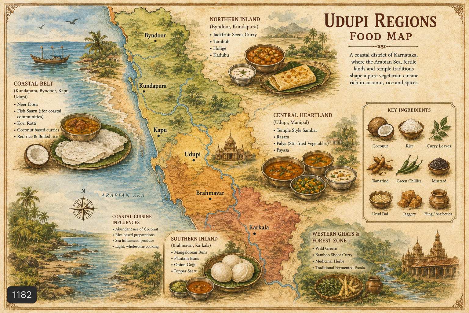 Udupi location map