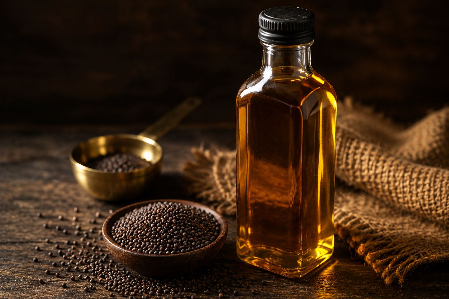 Mustard Oil — Sarson Ka Tel — Indian Ingredient Encyclopedia