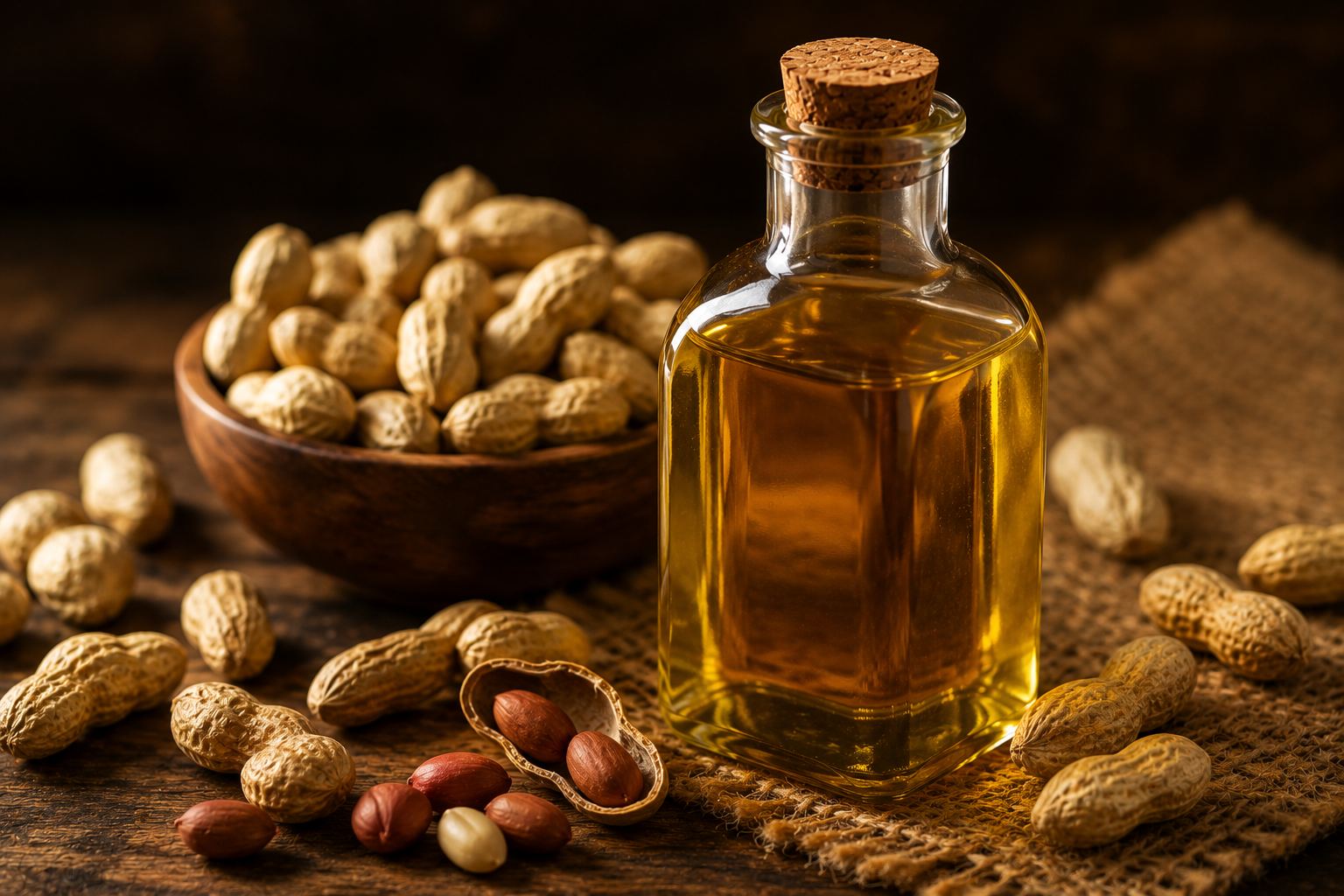Groundnut Oil — Moongphali Ka Tel — Indian Ingredient Encyclopedia