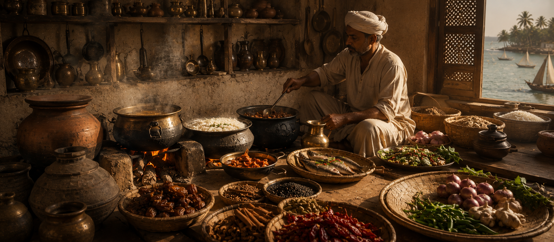 Indian Ocean kitchen cooking