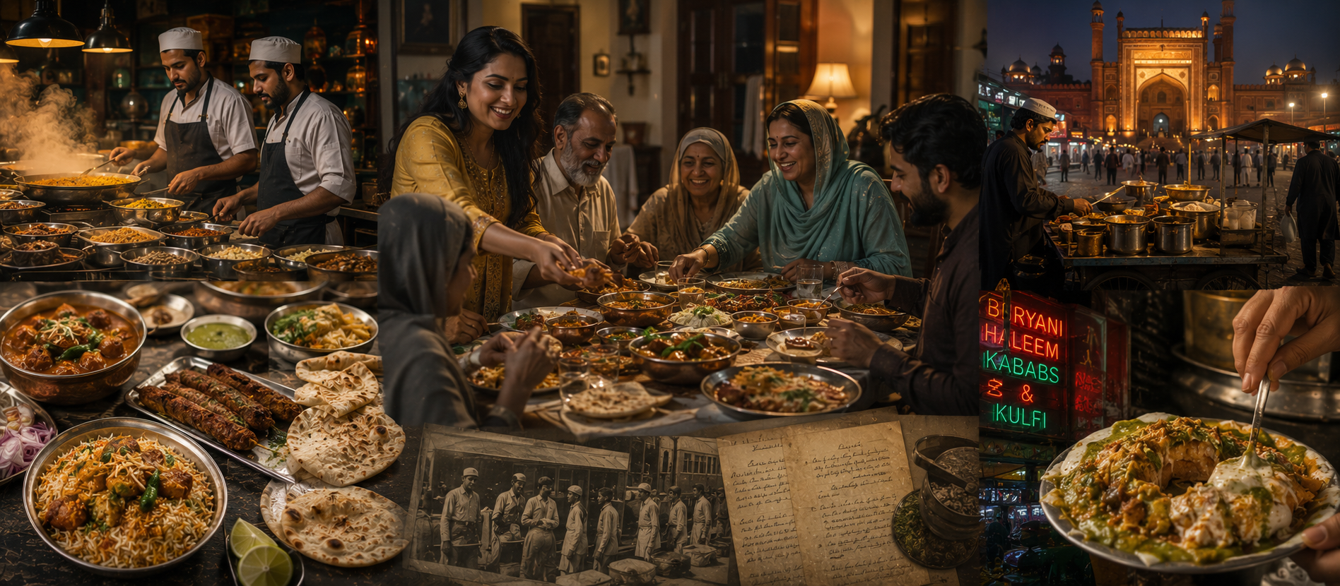Modern legacy of Partition on Indian food butter chicken dal makhani
