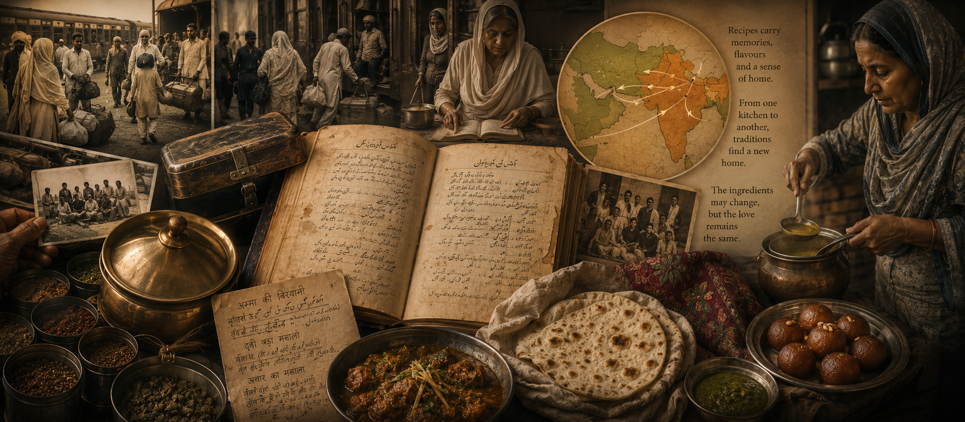 Partition recipes crossing the border food traditions migration