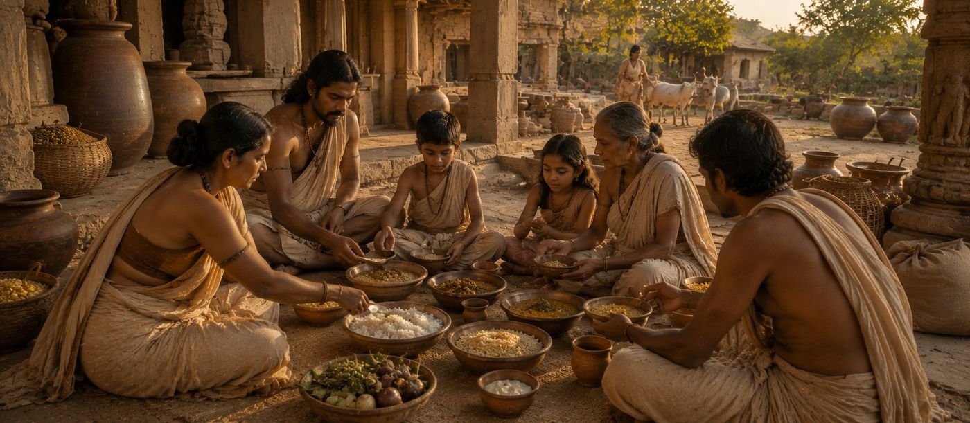 A Mauryan period meal reconstruction