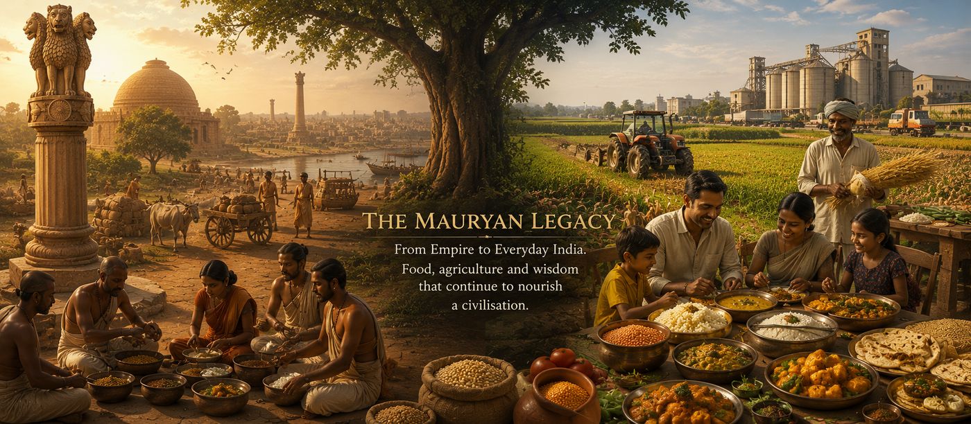 Modern legacy of Mauryan food culture
