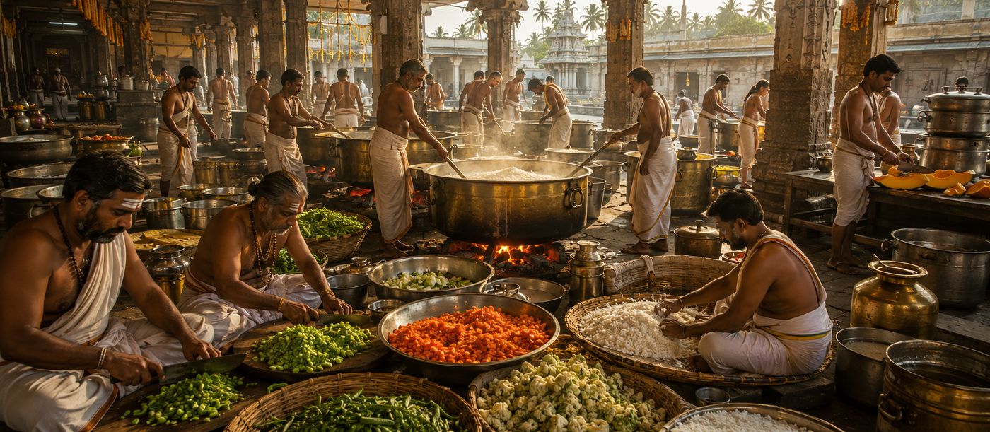 Cooking for thousands
