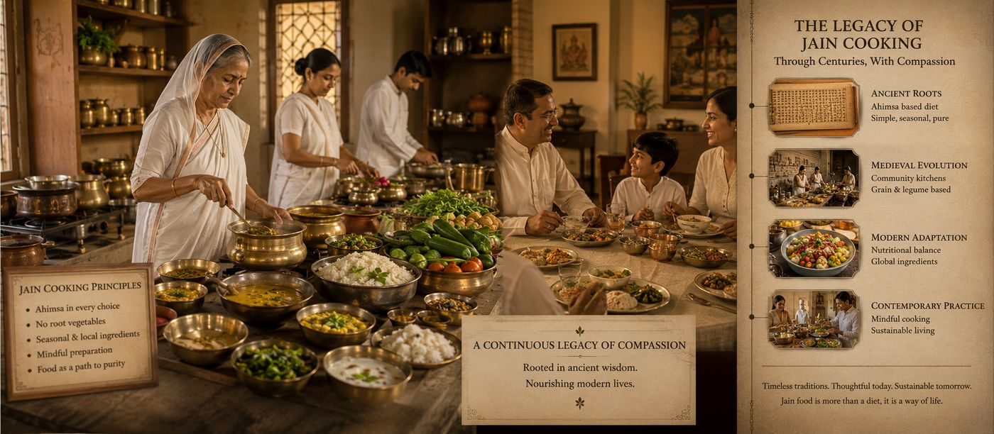 Contemporary Jain food adaptations