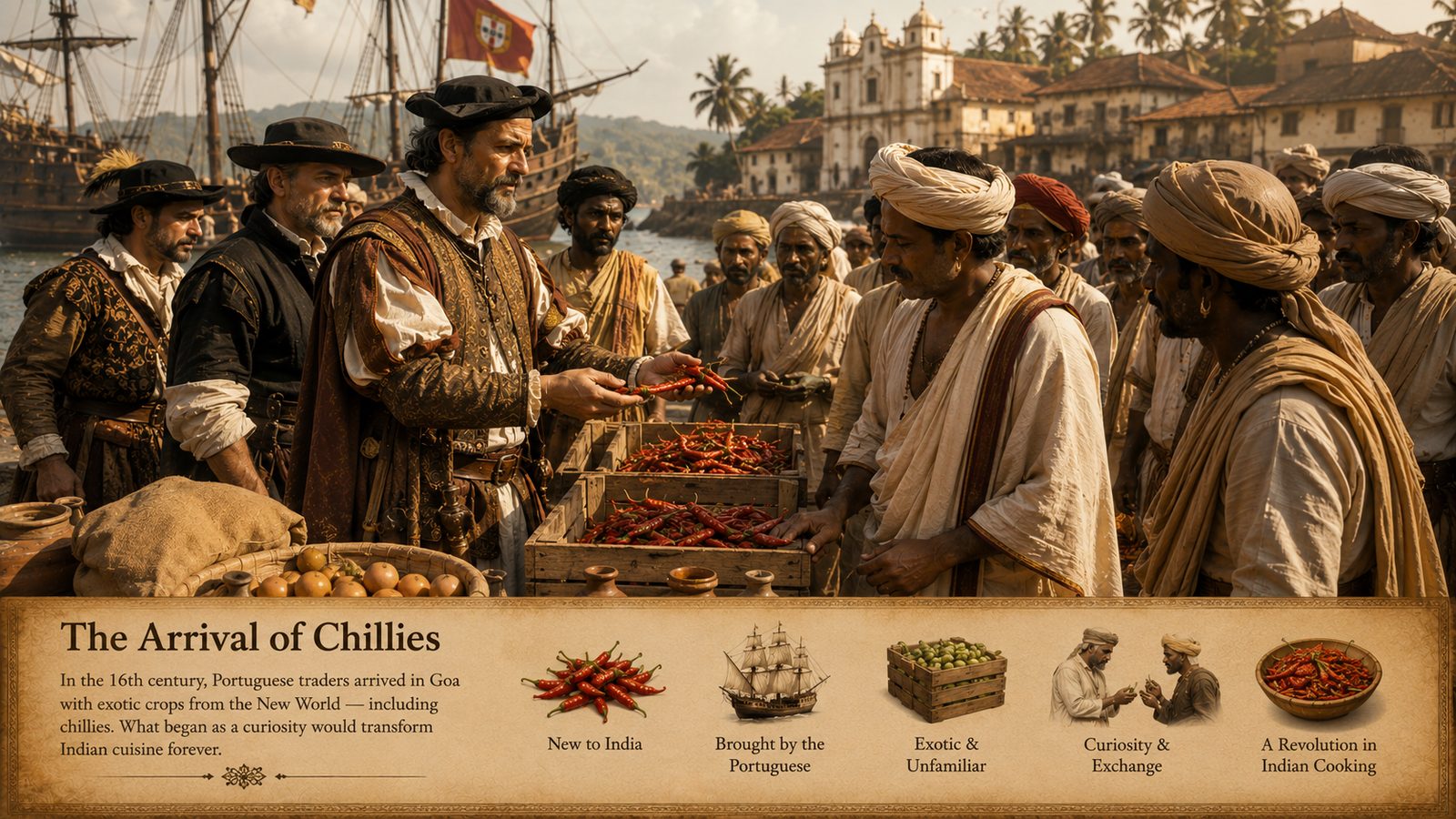Modern India and chillies — chilli markets, cooking and the living legacy of the Portuguese introduction