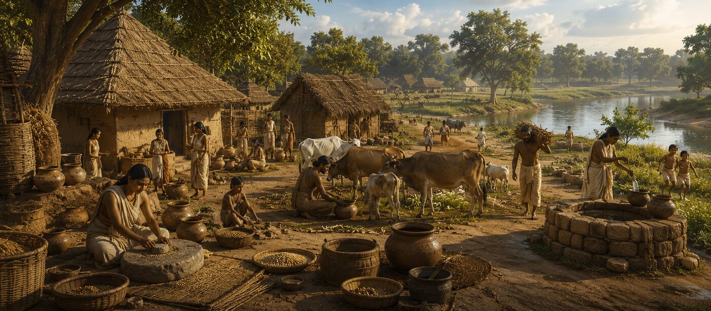 Vedic cattle dairy milk production